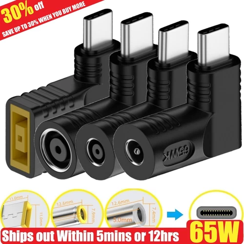 ✅✅✅Laptop Charger TO USB Type C 65W PD Power Converter Charging Cable Adapter