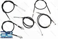 FüR Royal Enfield Komplettes Kabelkit Set Von 5 EnthäLt Speedo Kabel Ecs
