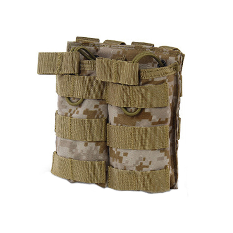 Sac Porte-chargeur Double Molle Pour Magazine 5.56 - Équipement Militaire Et Chasse