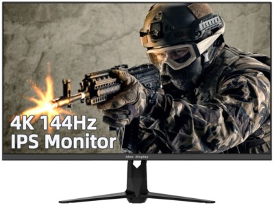 idea display 27'' 4K  3840x2160 144Hz 5ms IPS Monitor, 2 x HDMI 2.1, 1 x DP 1.4