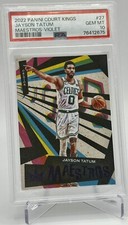 2022 Panini Court Kings Maestros Violet Jayson Tatum 49/49 #27 PSA 10 GEM MINT