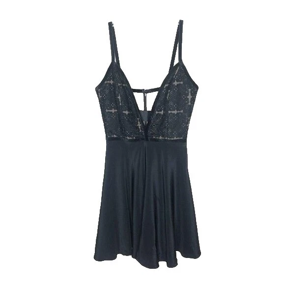 Mini vestidos de cuello en V para Mujer