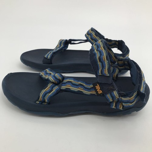 Teva Men Hurricane Sport Sandals Blue Stripe Comfort Walking Active 7 Eur 40 - 第 7/12 張圖片