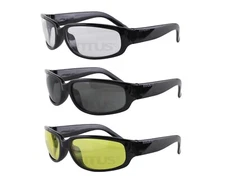Titus G1/15 Bold Classic, Safety Shooting Motorcycle Glasses Eye Protection Z87