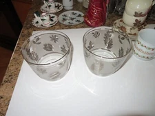 LIBBY "SILVER FOLIAGE" ICE BUCKET