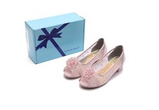 ELSA & ANNA® hochwertige Mädchen Prinzessin Schneekönigin Party Schuhe Sandalen SH2203-PNK