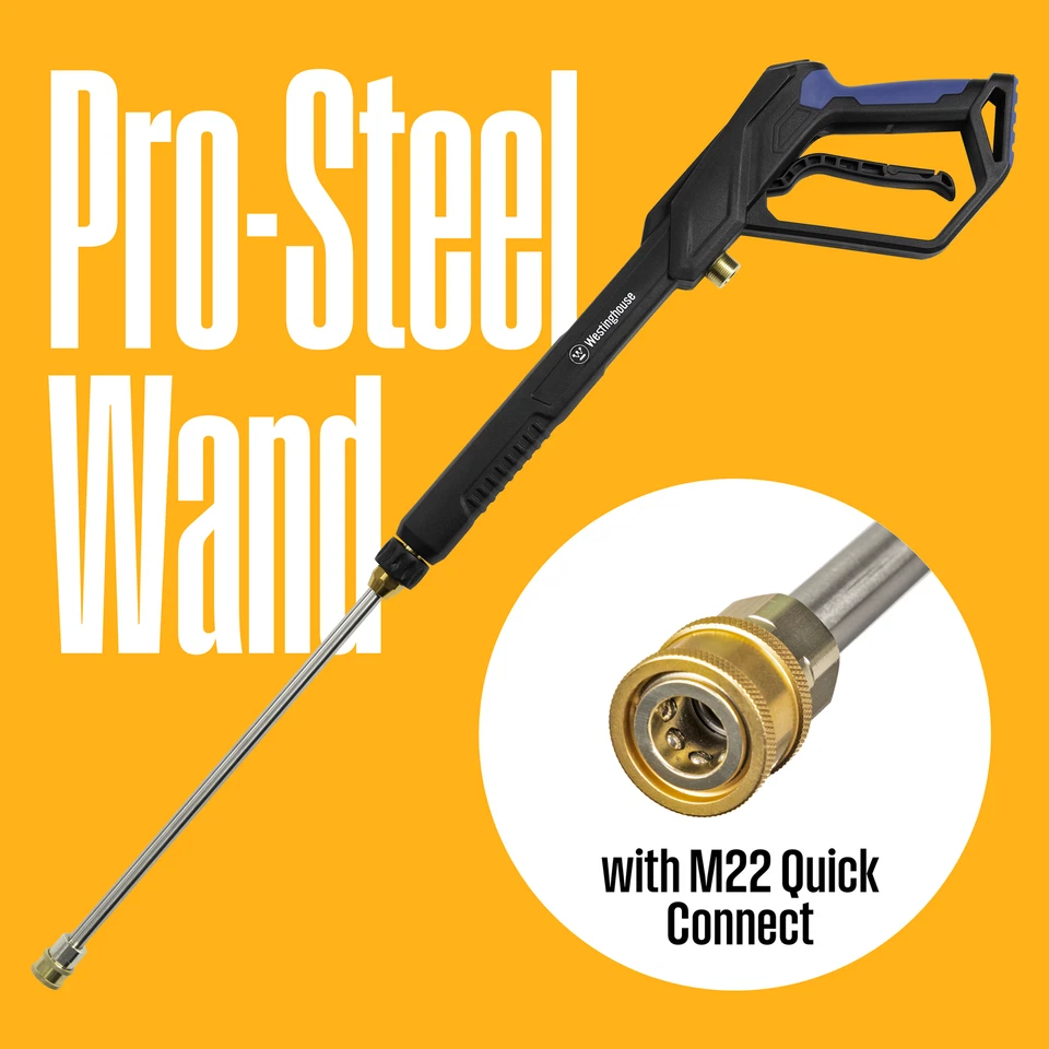 Lavadora de pressão elétrica Westinghouse caixa aberta 2700 Max PSI, 1,76 Max GPM - Imagem 4 de 4