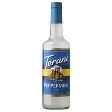 Torani Sugar Free Peppermint Syrup (750 mL), G-Peppermint-sf
