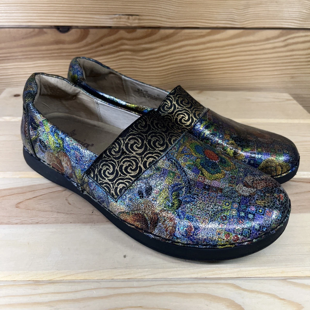 Alegria Shoes Glee Gypsy Rose 11 EUR 42 Pro Nurse Loafer PG Lite GLE 438