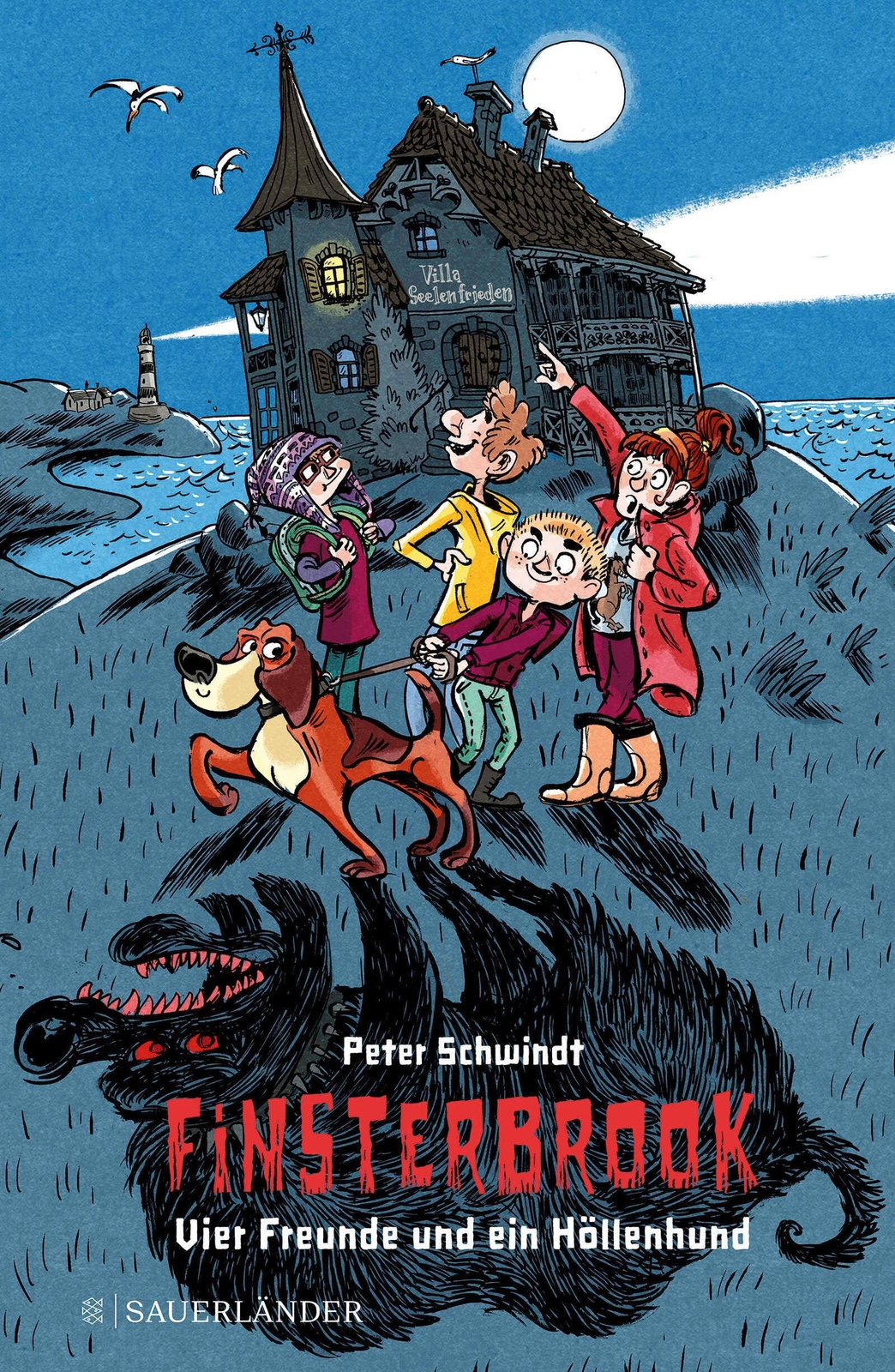 Thumbnail - Peter Schwindt | Finsterbrook - Vier Freunde Und Ein Höllenhund | Buch