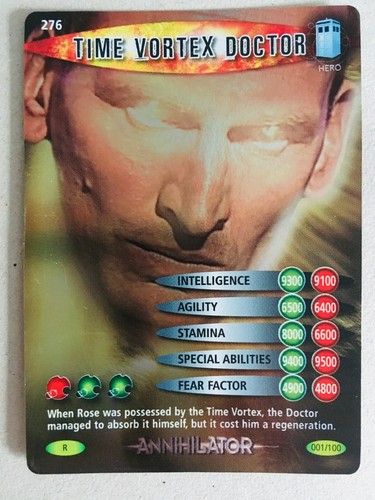 DOCTOR WHO BATTLES IN TIME TRADING CARDS Exterminator Annihilator Common & Rare - Picture 42 of 96