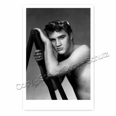 Elvis Presley  (Elvis Aron Presley  - 1935 1977)  Autogrammfotokarte [AK6]