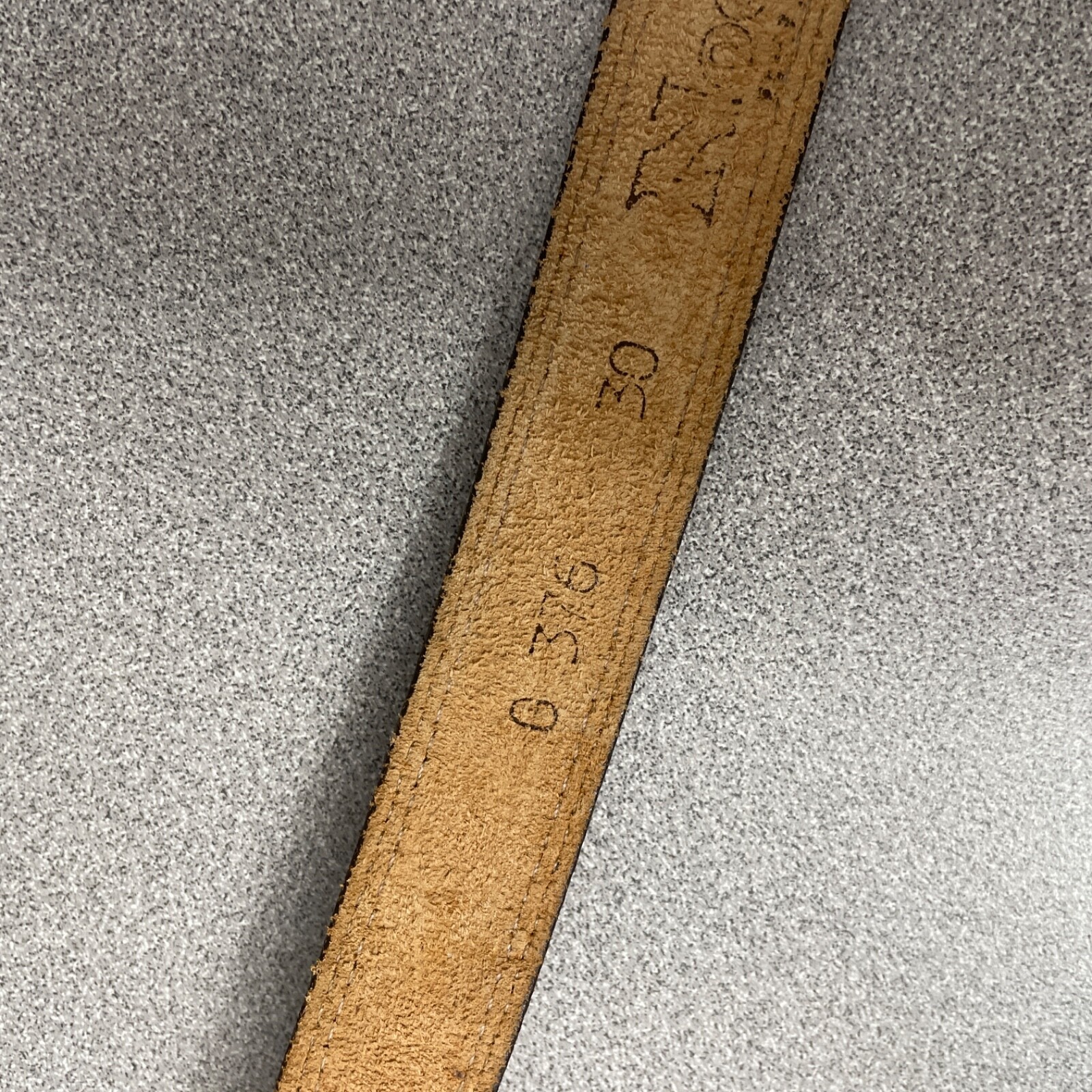 Nocona Belt Co Tan Leather Belt 30 Silver Aztec Buckle Western Cowgirl Cowboy