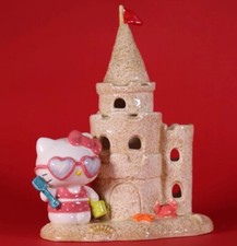 Blue Sky Clayworks HELLO KITTY Sand Castle Candle Tea Light House NEW 2024