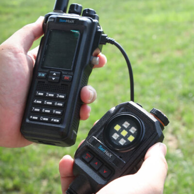 SenHaiX Walkie Talkie Microphone Mic with Type-C Connector for