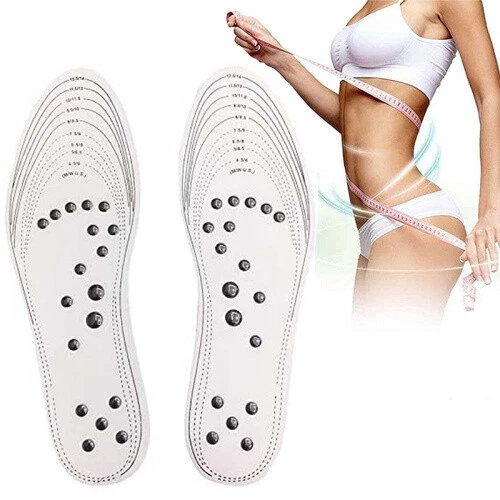 Magnetfeld therapie Massage Einlegesohlen Fuß Akupressur Schuh Schlankheit*Einle - Bild 10 von 16