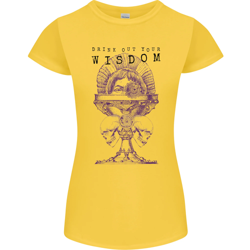 Wisdom Copa Obscure Makabra Mujer Pequeña Cortar Camiseta - Imagen 72 de 72