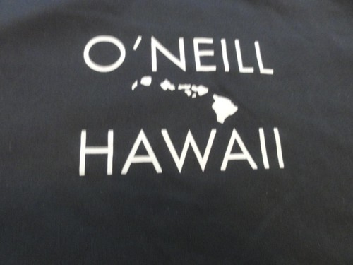 KIDS BLACK O’NEILL HAWAII SWIM SHIRT/RASH GUARD SIZE 16 SLIM FIT - Picture 2 of 9
