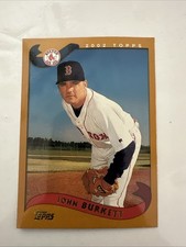 2002 Topps Gold #375 John Burkett Boston Red Sox #/2002