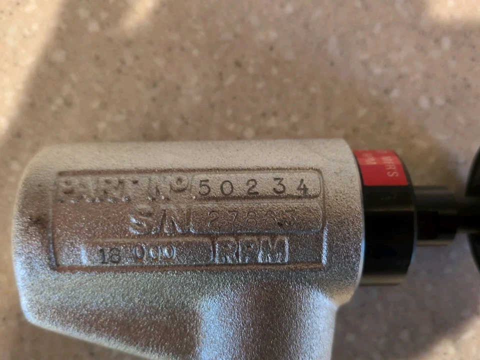 70% DE DESCUENTO! Dynabrade #50234 Desplazado Troquel Amoladora Disco Lijadora Herramienta de Acabado de Aire Nuevo de Lote Antiguo Foto 4 de 4