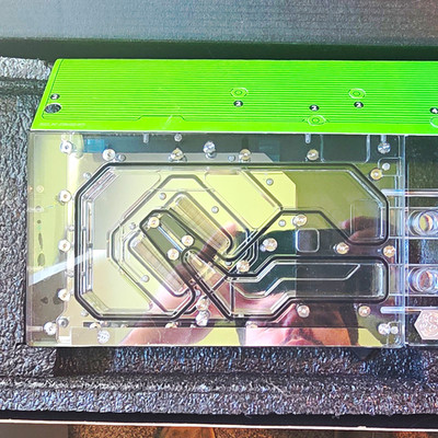 Bitspower Clear Acrylic GPU Water Block For 4090 Fe