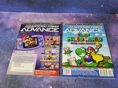 Lot of 2 Nintendo Power Advance Magazines - Vol. 1 & 4