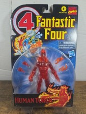 Hasbro Marvel Legends Series Retro Fantastic Four The Human Torch 6 Action T153