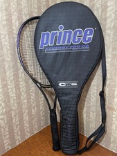 Prince tennis racket, hard, black, purple