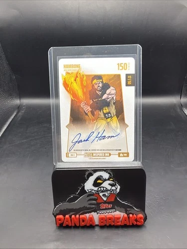 2026 Bo Jackson Battle Arena Hambone Fire Auto #17/50 Power 150 Jack Ham