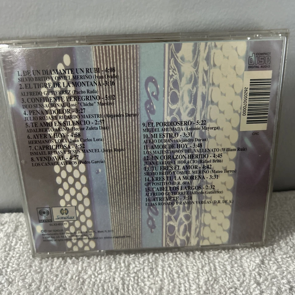 Vallenatos De Colección, компакт-диск - Изображение 2 из 3