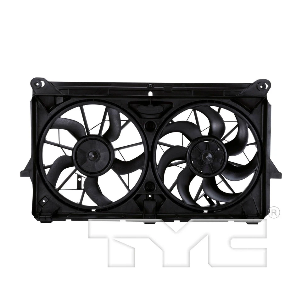 TYC 622230 Dual Radiator and Condenser Fan Assembly - Image 4 of 4