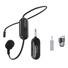 2X(Professional Headset Microphone Transmitter Microfone for Voice Radio7125