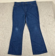 Vintage Wrangler Jeans Mens 40 (Fits 38x31) Blue 945 Bootcut Western Made USA