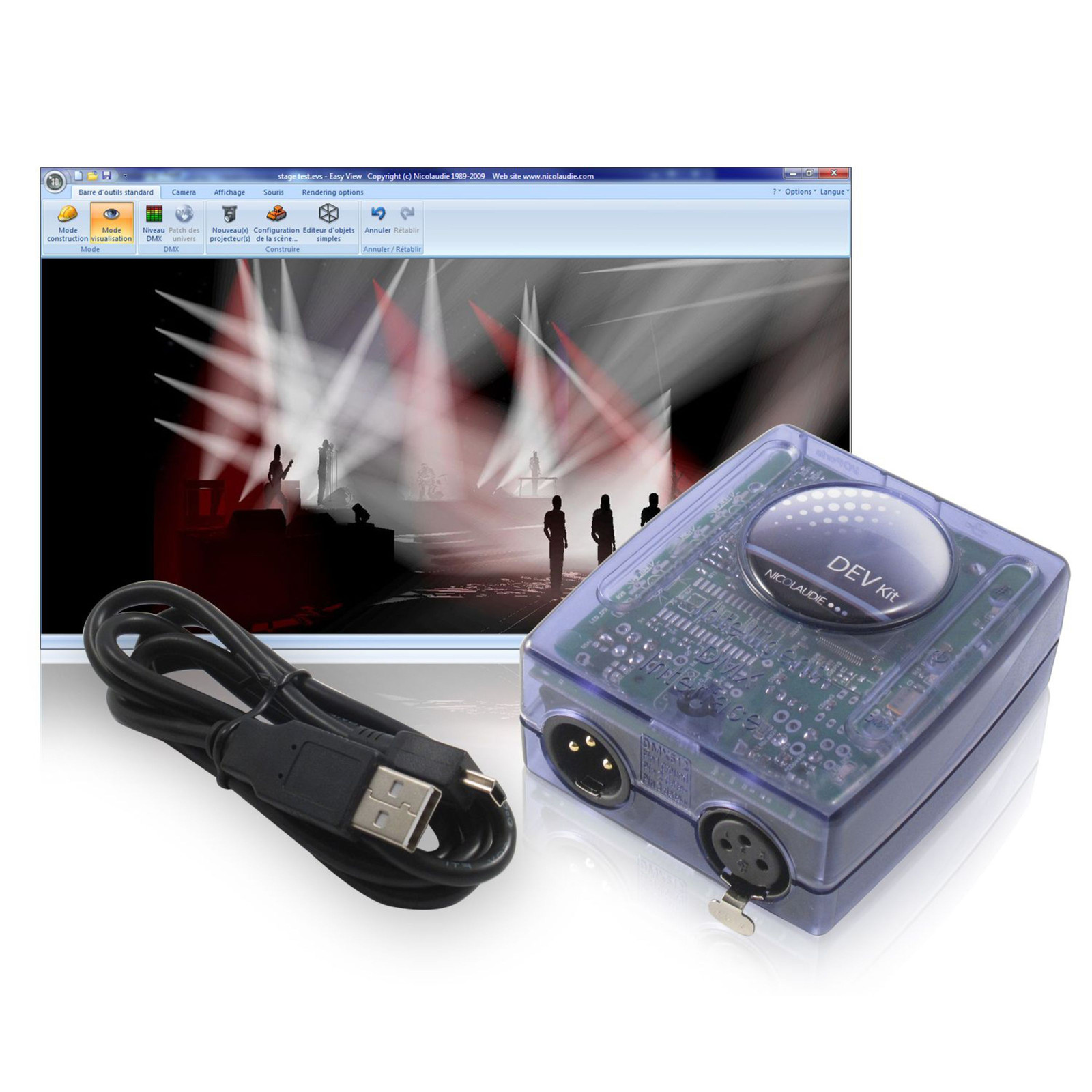 Sunlite MAGIC 3D EASY VIEW - программное обеспечение для управления DMX