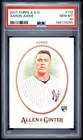 2017 TOPPS ALLEN & GINTER #172 AARON JUDGE ROOKIE RC PSA 10