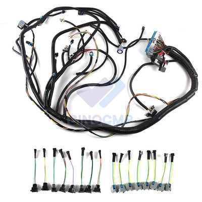 W/4L80E Standalone Wiring Harness Drive LS1 For 03-07 Vortec 4.8 5.3 6.0 DBW *pz