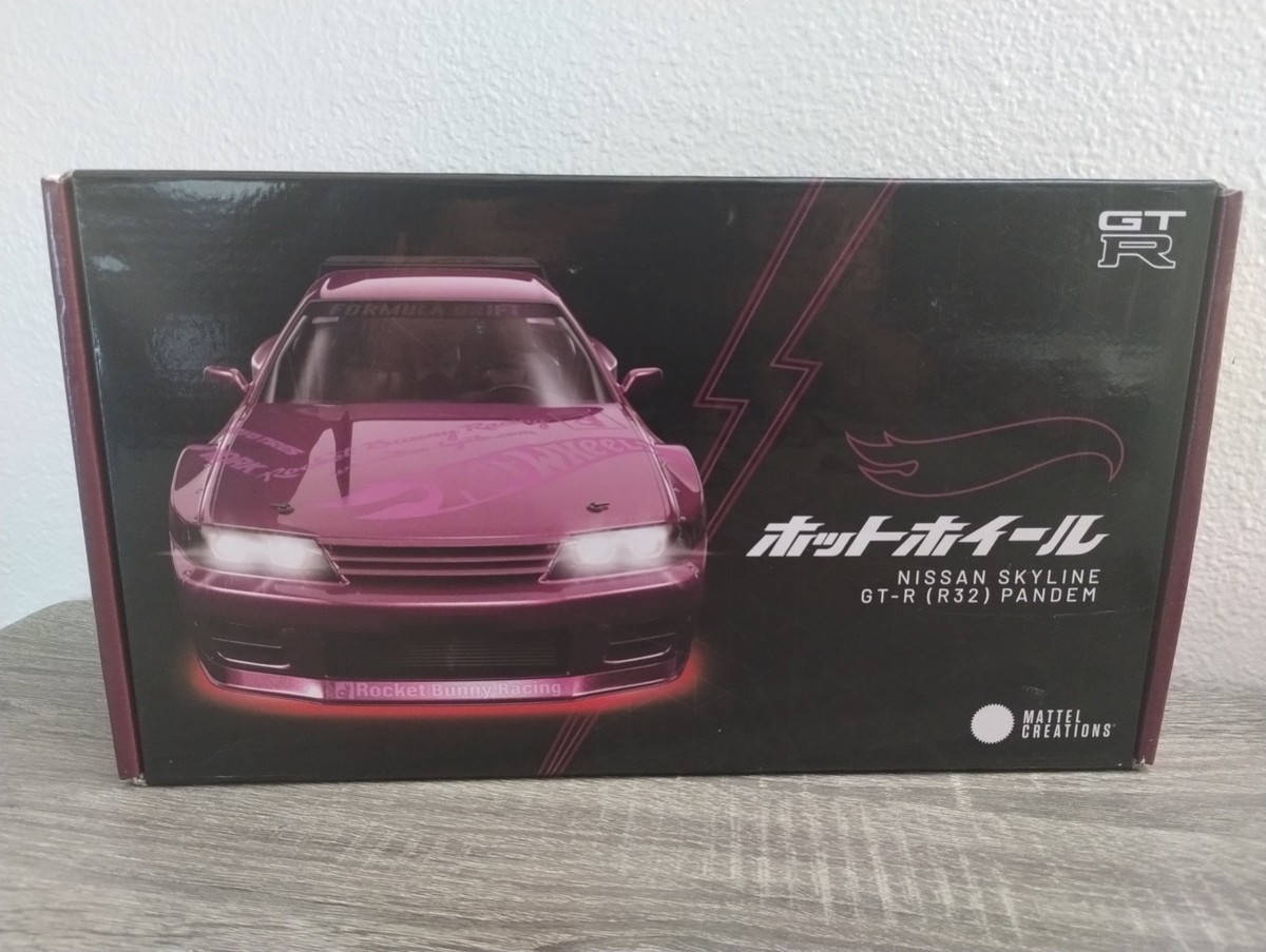 Hot Wheels RC Nissan Skyline GT-R R32 Pandem Purple Drift Car 2WD