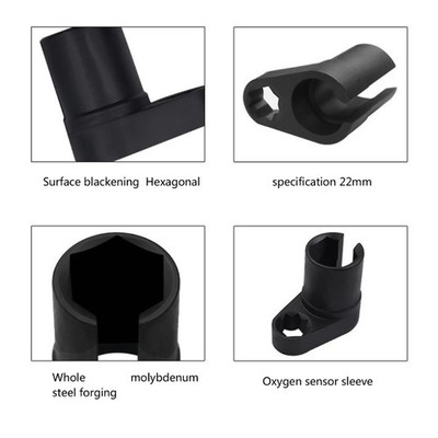 Wrench and Thread Chaser Tool Sensors Socket Oxygen Sensors Socket Removal Tool