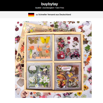 510 Scrapbooking Sticker Set für Bullet Journal und Journaling Zubehör