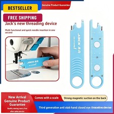 Magnetic Sewing Tool Kit Anti-Prick Needle Threader with Magnifying Glass