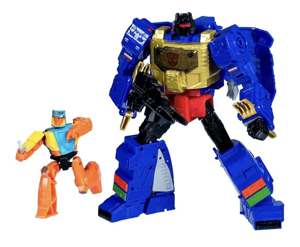 NEW Transformers Age of the Primes G2 Dinobot Grimlock & Wheelie Figure 2 Pack - Image 4 of 4