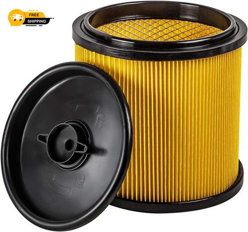 Vacmaster Standard Cartridge Filter & Retainer for Use With 5 to 16 Gallon We...