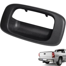 Rear Latch Tail Gate Handle Bezel Trim For 1999-2007 Chevy Silverado GMC Sierra