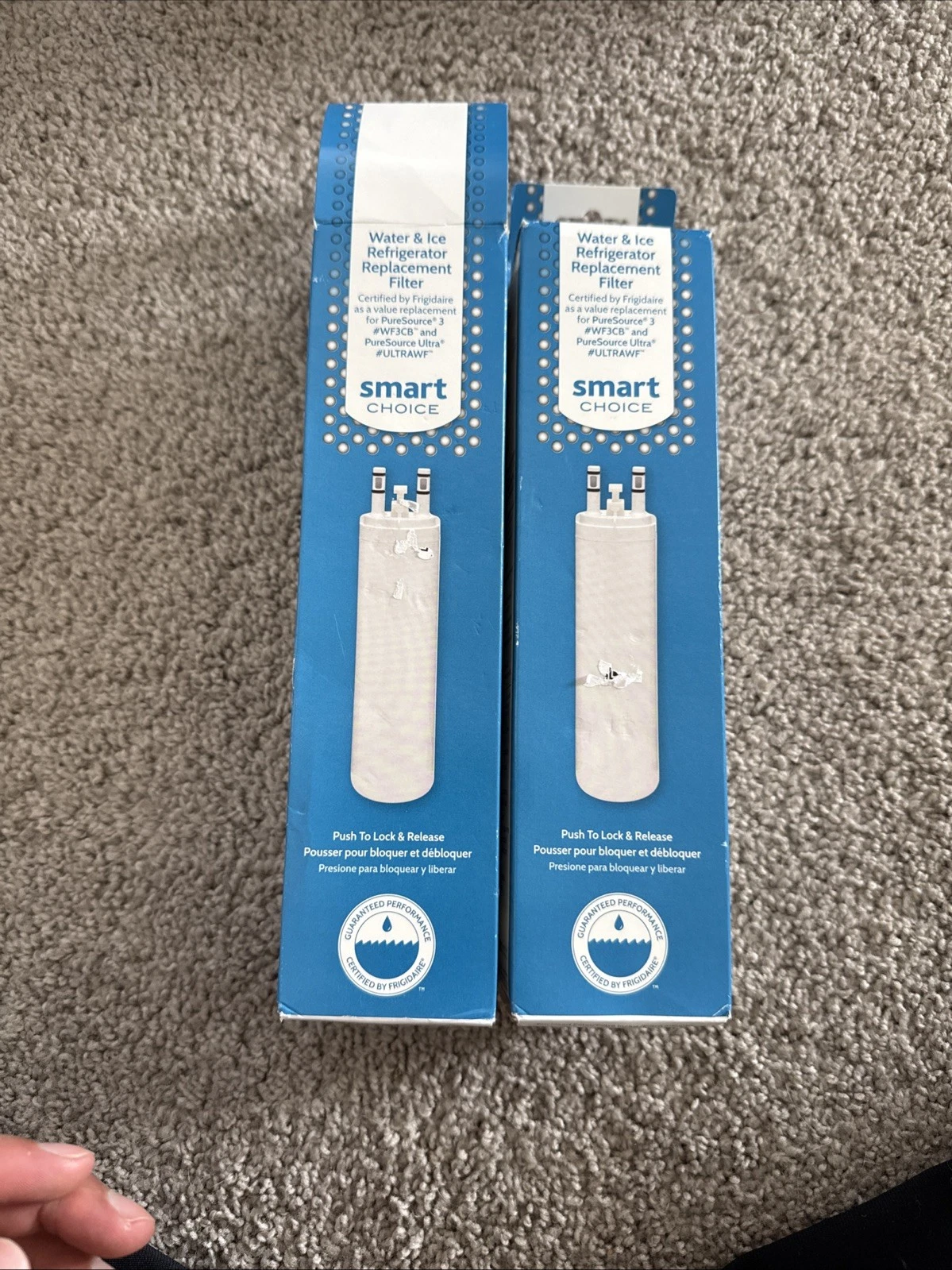 Smart Choice SCWF3CTO Water & Ice Replacement Refrigerator Filter for Frigidaire