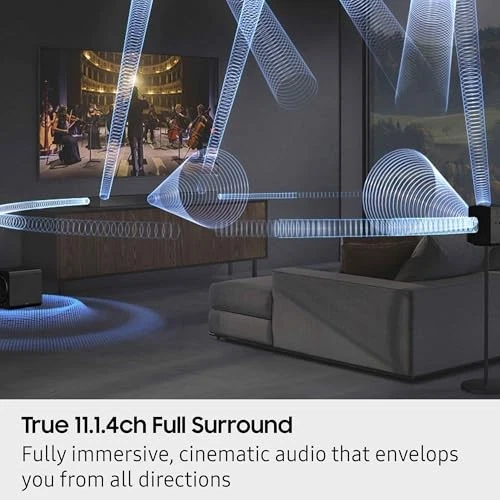 SAMSUNG 11.1.4CH Q SERIES SUBWOOFER + REAR SPEAKER + WIRELESS DOLBY ATMOS - Image 3 of 4