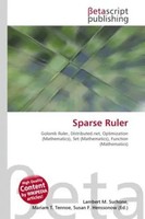 Lambert M. Surhone (U. A.) | Sparse Ruler | Taschenbuch | Englisch (2026)
