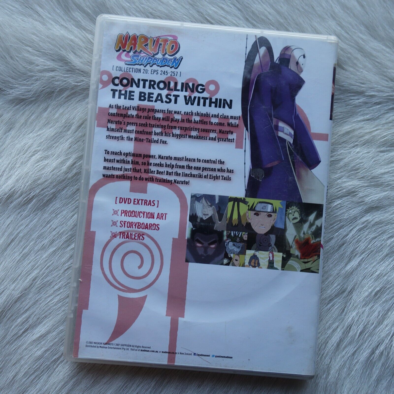 Naruto Shippuden : Collection 20 : Eps 245-257, DVD