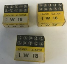 ALLEN BRADLEY W18 HEATER ELEMENT  LOTOF3  