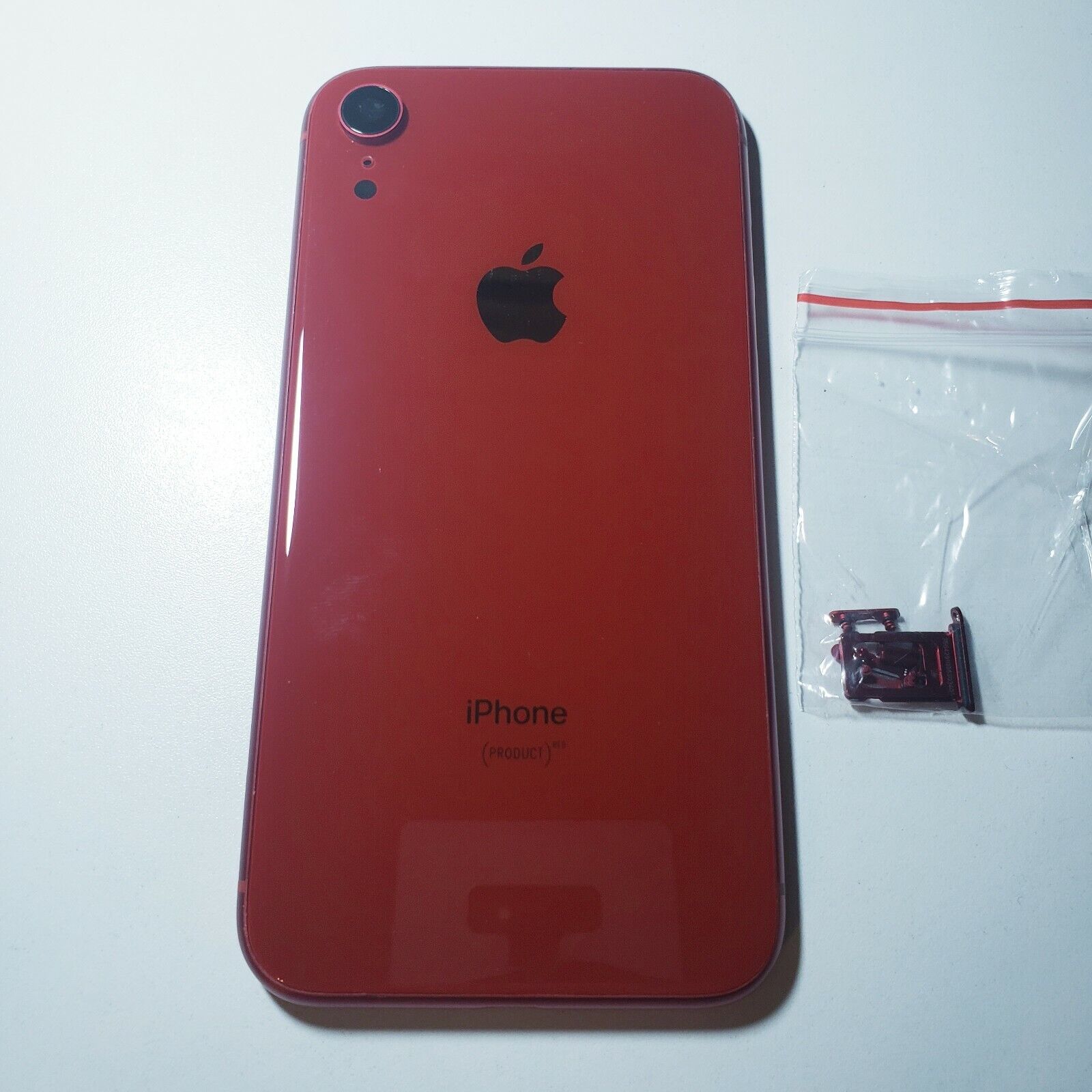 Apple iPhone XR Back - Tempered Glass Screen Protector – Red Zombie