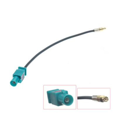 Universal Male Fakra To Male MCX Aerial Adaptor Cable For DAB Retention Installa